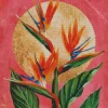 Bird Of Paradise Flower Art Diamond Painting