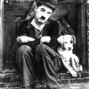 Black And White Charlie Chaplin Diamond Painting