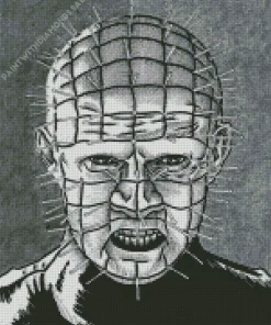 Black And White Pinhead Diamond Painting