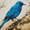 Blue Indigo Bunting Diamond Painting