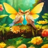 Butterfly Lovebirds Diamond Painting