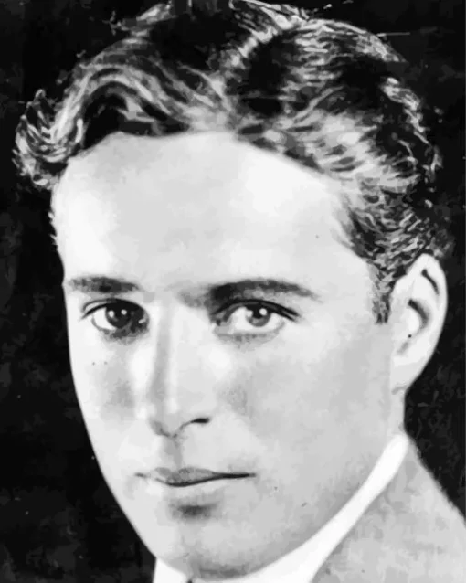 Charlie Chaplin Young Diamond Painting