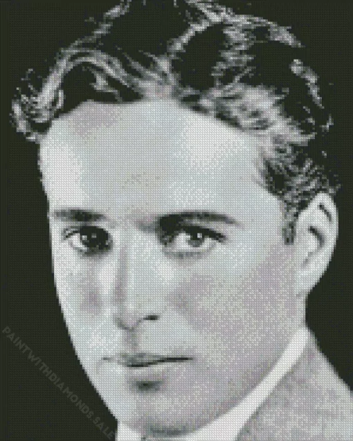 Charlie Chaplin Young Diamond Painting