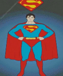 Christopher Reeve Superman Diamond Painting