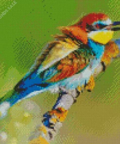 Colorful European Bee Eater Diamond Painting