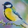 Cute Blue Tit Diamond Painting
