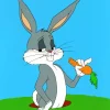 Cute Bugs Bunny Diamond Painting