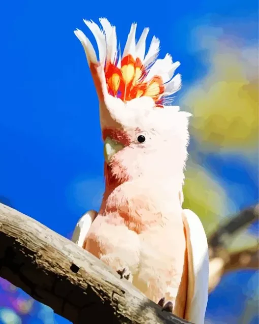 Cute Cockatoo Diamond Painting