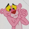 Cute Pink Panther Diamond Painting