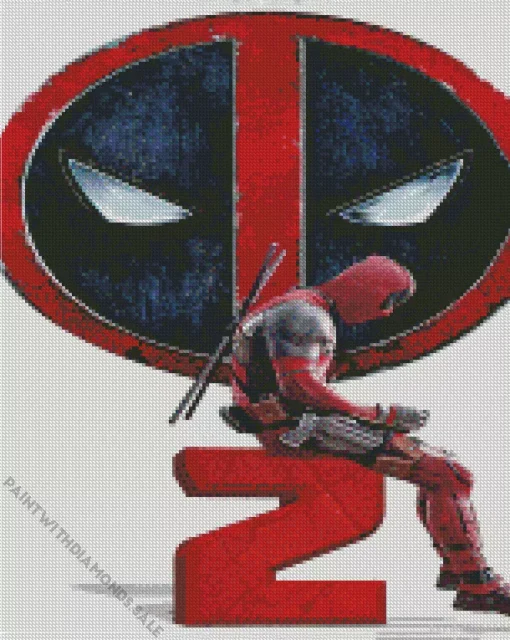 Deadpool 2 Poster Art Diamond Painting