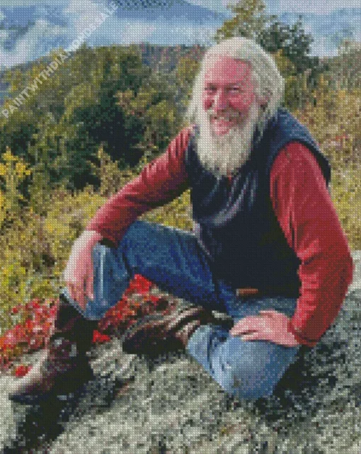 Eustace Conway In Mountain Men Diamond Painting