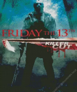 Friday The 13th Poster Art Diamond Painting