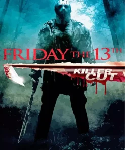 Friday The 13th Poster Art Diamond Painting