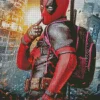 Funny Deadpool Diamond Painting