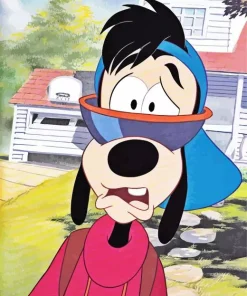 Funny Max Goof Diamond Painting