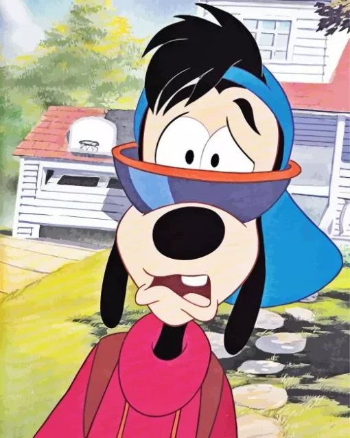 Funny Max Goof Diamond Painting