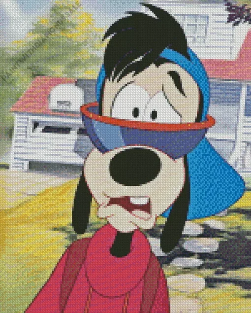 Funny Max Goof Diamond Painting