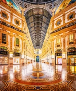 Galleria Vittorio Emanuele II Milan Diamond Painting