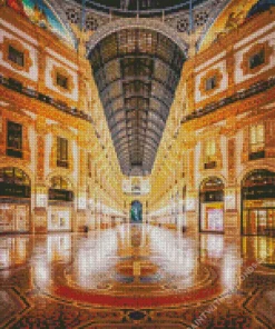 Galleria Vittorio Emanuele II Milan Diamond Painting