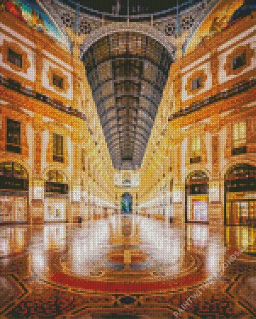 Galleria Vittorio Emanuele II Milan Diamond Painting