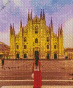 Girl In Milan Diamond Painting