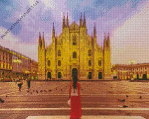 Girl In Milan Diamond Painting