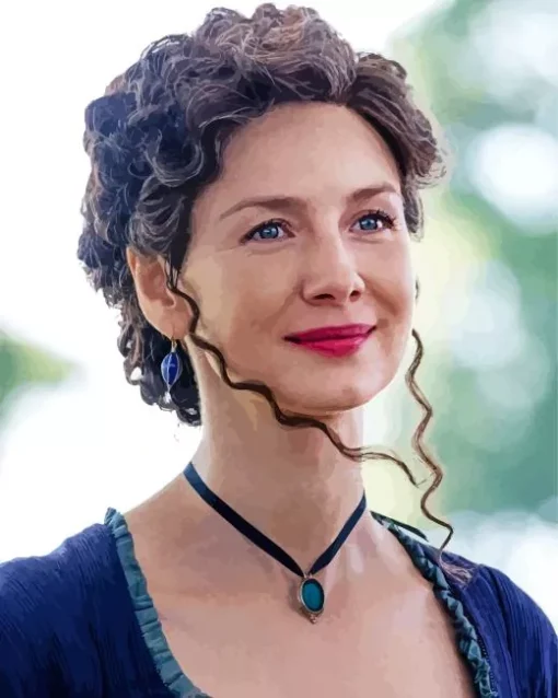 Gorgeous Claire Fraser Diamond Painting