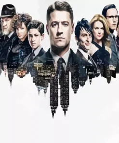 Gotham Characters Poster Diamond Painting