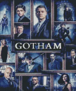 Gotham Poster Diamond Painting