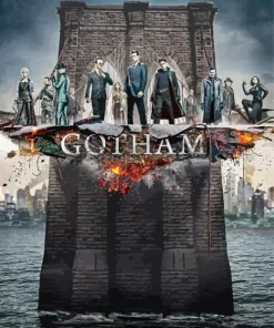 Gotham Serie Poster Diamond Painting