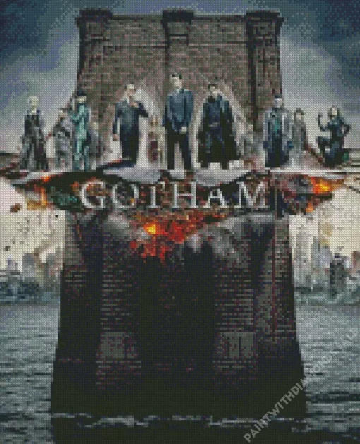 Gotham Serie Poster Diamond Painting