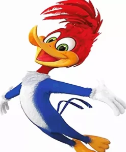 Happy Woody Woodpecker Diamond Painting