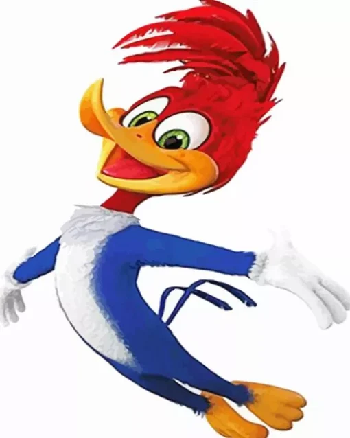 Happy Woody Woodpecker Diamond Painting