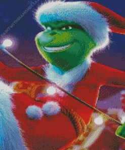 Happy Grinch Diamond Painting