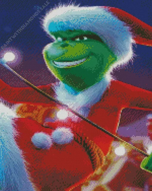 Happy Grinch Diamond Painting