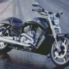 Harley Davidson Motorcycle Art Diamond Painting