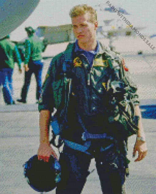 Iceman Top Gun Diamond Painting