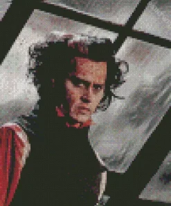 Iconic Johnny As Sweeney Todd Diamond Painting