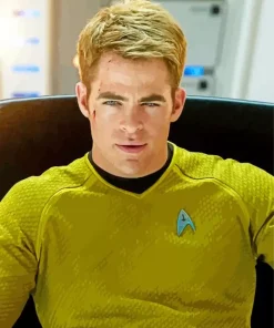 James T Kirk Diamond Painting