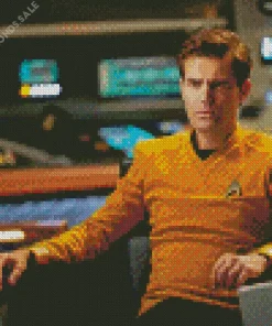 James T Kirk Star Trek Diamond Painting