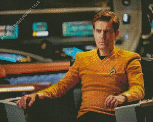 James T Kirk Star Trek Diamond Painting