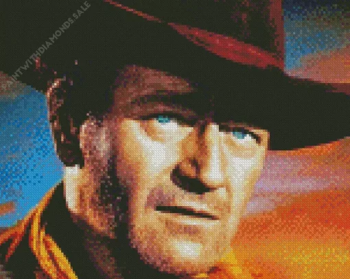 John Wayne As Ethan Edwards In The Searchers Diamond Painting