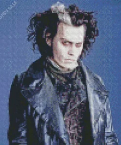 Johnny As Sweeney Todd Diamond Painting