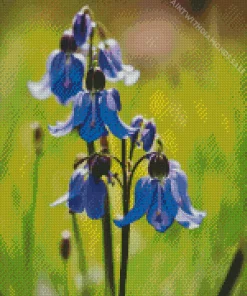 Light Purple Bluebonnet Diamond Painting