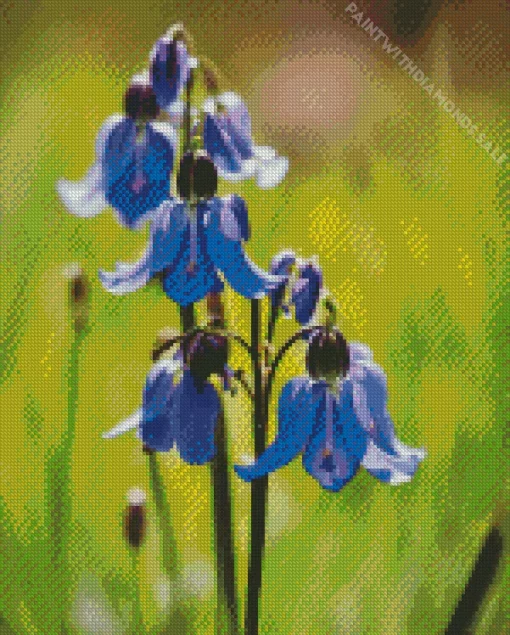 Light Purple Bluebonnet Diamond Painting