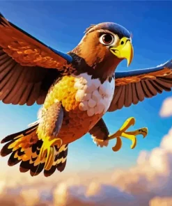 Lovely Falcon Diamond Painting