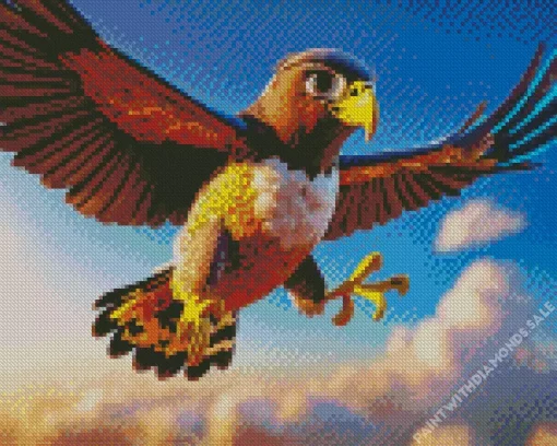 Lovely Falcon Diamond Painting