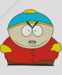 Mad Eric Cartman Diamond Painting