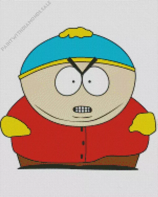 Mad Eric Cartman Diamond Painting