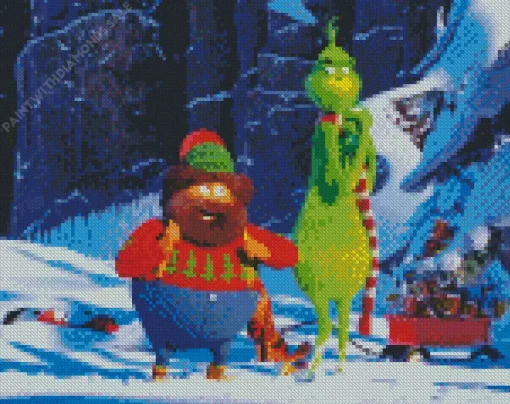 Mayor Of Whoville In The grinch Diamond Painting